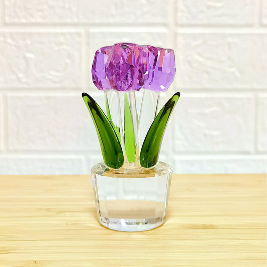 The Glass Tulip Flower - Spiritual Awakening