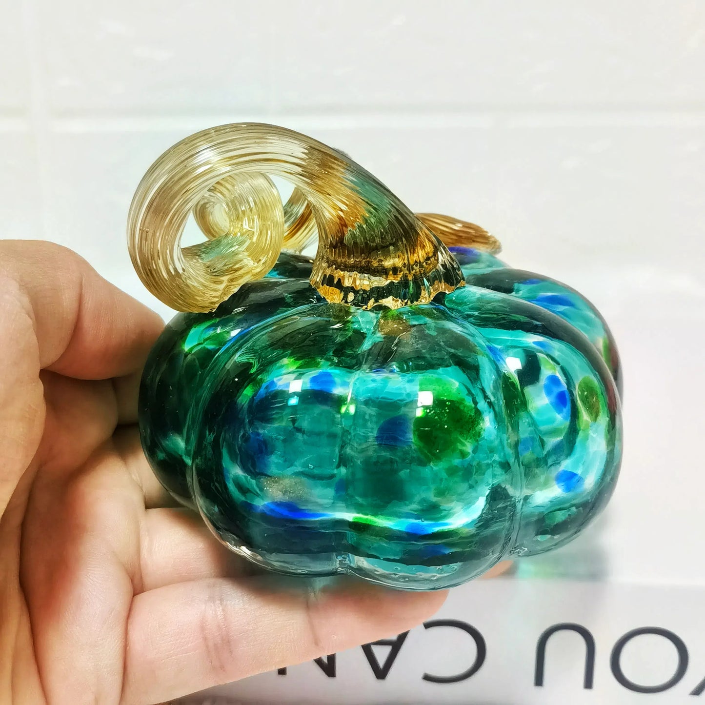 The Mystical Glass Pumpkin