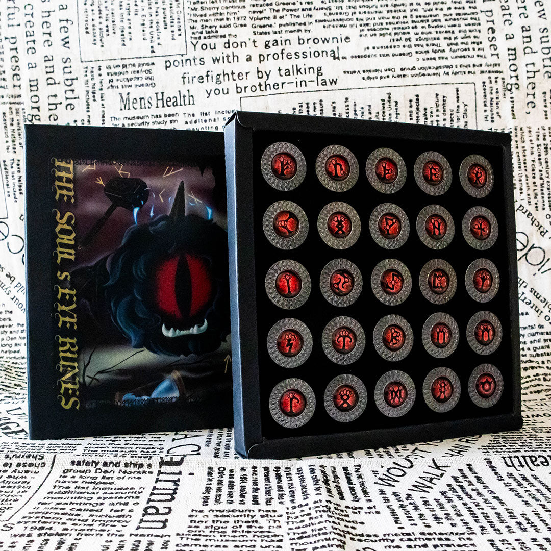 The Soul’s Eye Runes - A Gaze Beyond the Veil.