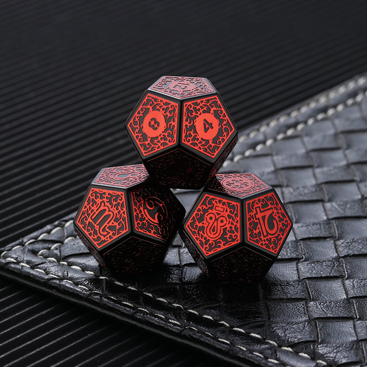 Silhouette Astrology Dice